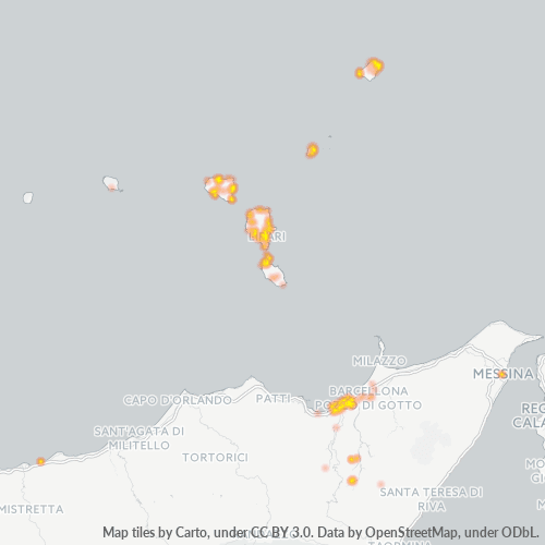 Mappa di calore per cap 98050