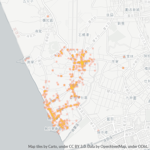 826 商業密度熱圖