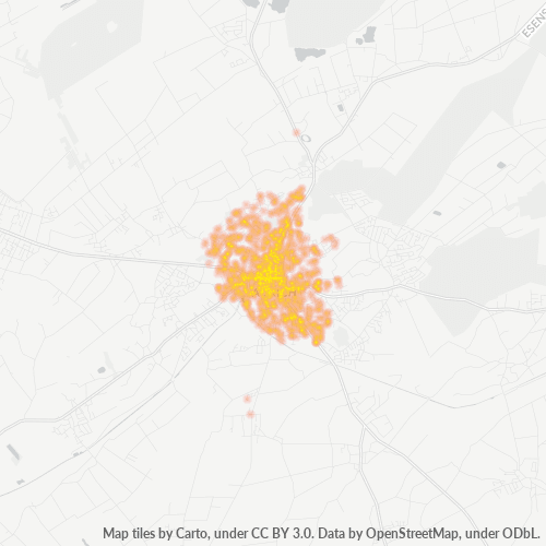 Heatmap für plz 26603