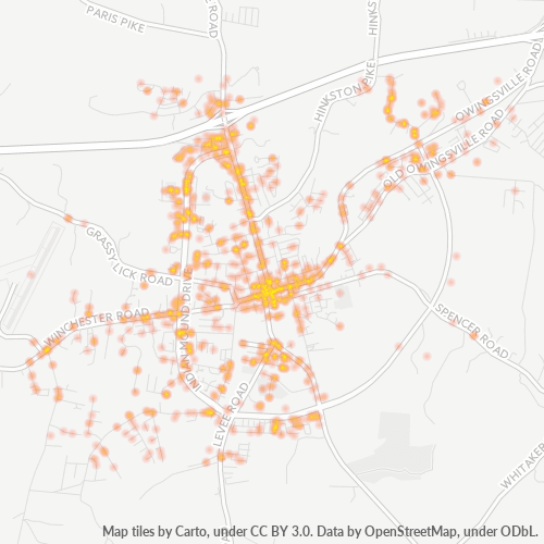 40353 Business Density Heatmap