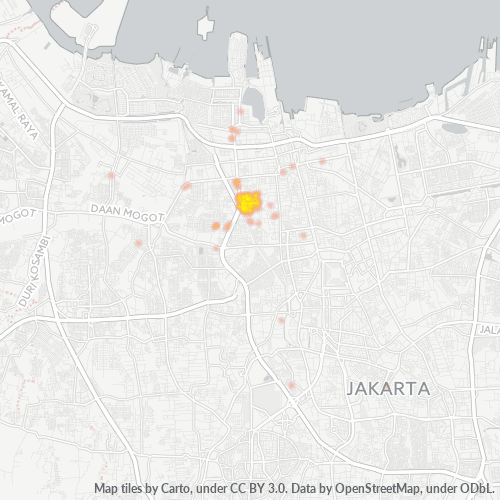 11320 Peta Panas Densitas Bisnis