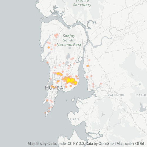 400088 Business Density Heatmap