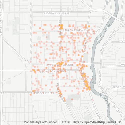14613 Business Density Heatmap