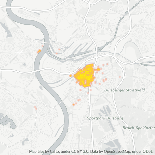 47051 Standortdichte-Heatmap