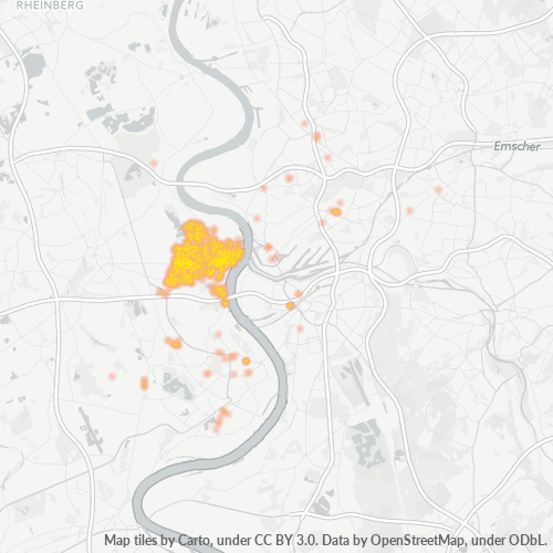 47198 Standortdichte-Heatmap