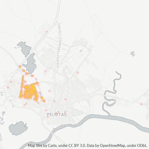 96040-000 Mapa de calor de densidad empresarial