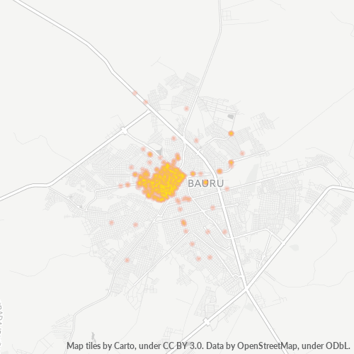 17060-000 Mapa de calor de densidad empresarial