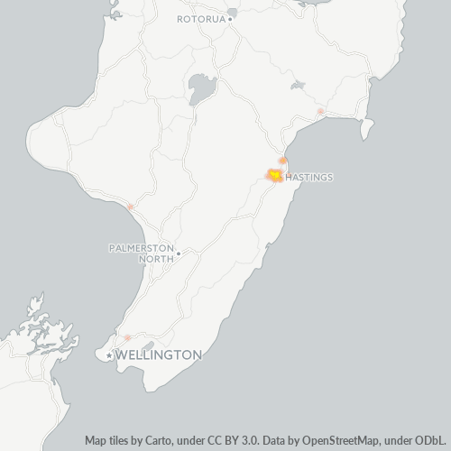 4120 Business Density Heatmap