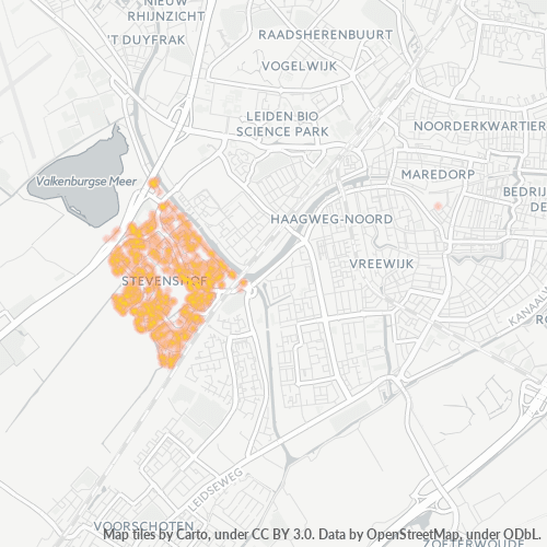 2331 Heatmap Bedrijfsdichtheid