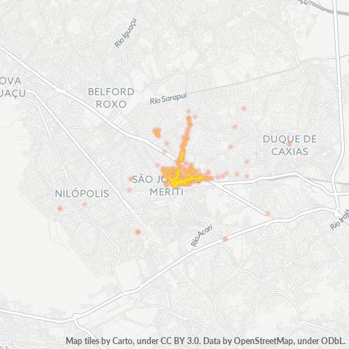 25515-000 Mapa de calor de densidad empresarial