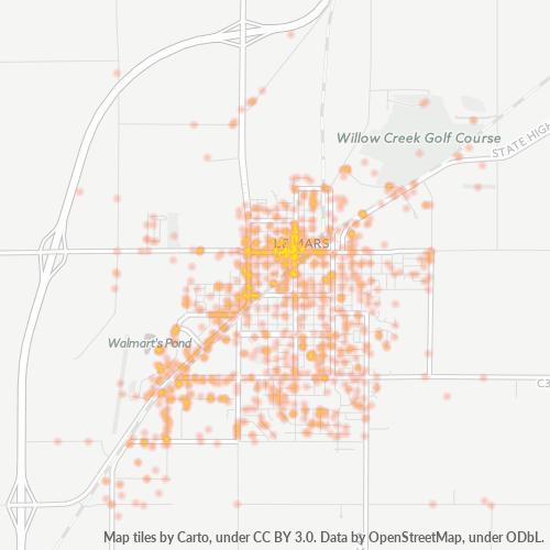 51031 Business Density Heatmap