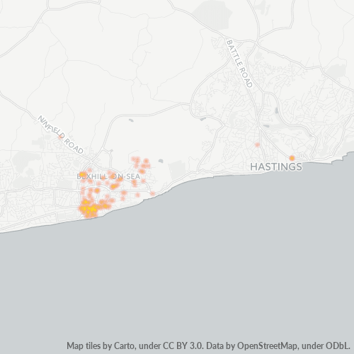 TN40 Business Density Heatmap
