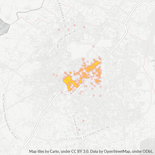 122007 Business Density Heatmap