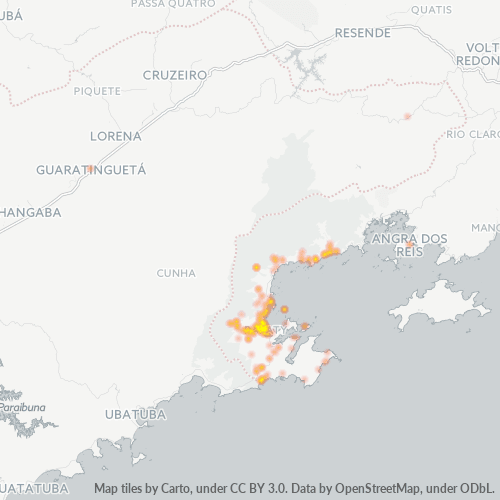 23970-000 Mapa de calor de densidad empresarial