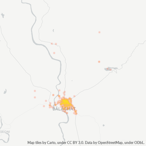 481001 Business Density Heatmap