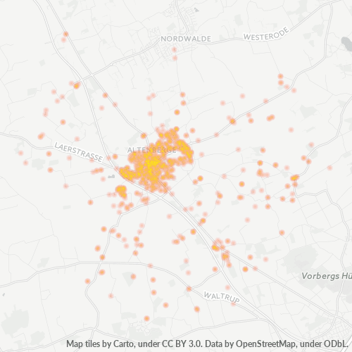 48341 Standortdichte-Heatmap