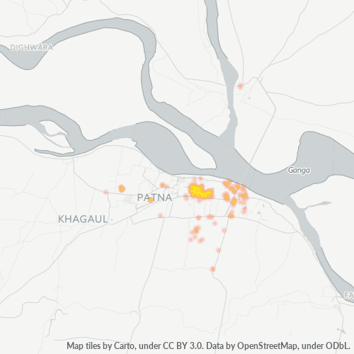 800016 Business Density Heatmap