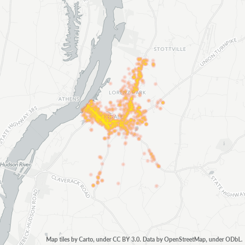 12534 Business Density Heatmap