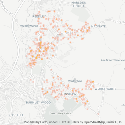 BB10 Business Density Heatmap