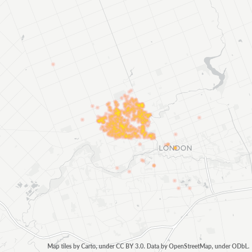 N6G Business Density Heatmap
