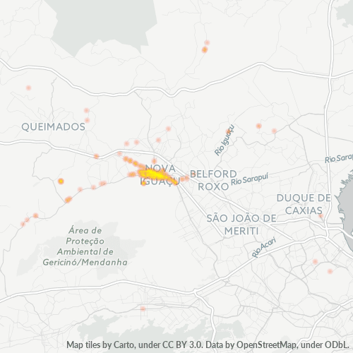 26255-000 Heatmap de Densidade da Empresa