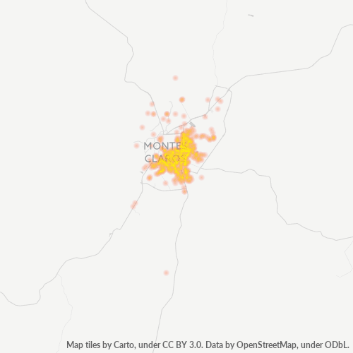 39402-000 Mapa de calor de densidad empresarial