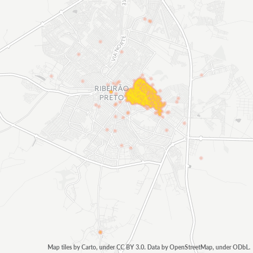 14090-000 Heatmap de Densidade da Empresa