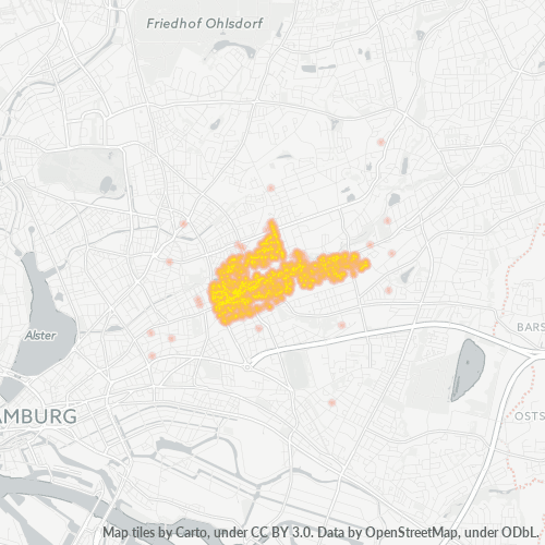 22041 Standortdichte-Heatmap