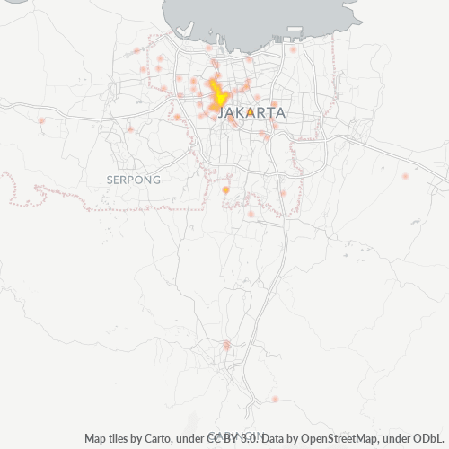 11410 Peta Panas Densitas Bisnis