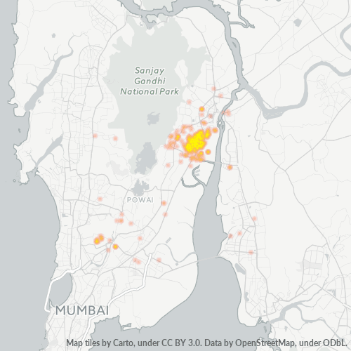 400081 Business Density Heatmap