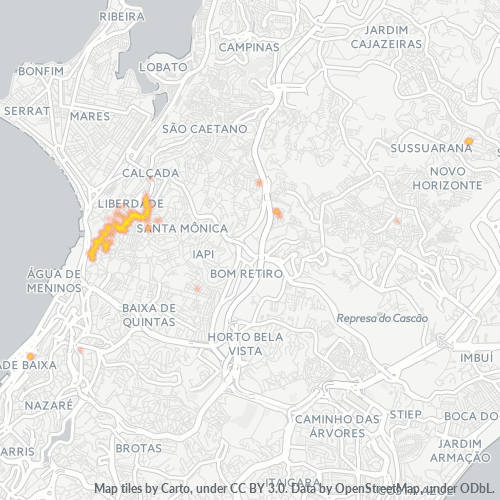 40375-000 Heatmap de Densidade da Empresa