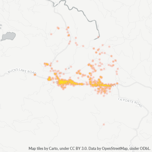 95971 Business Density Heatmap