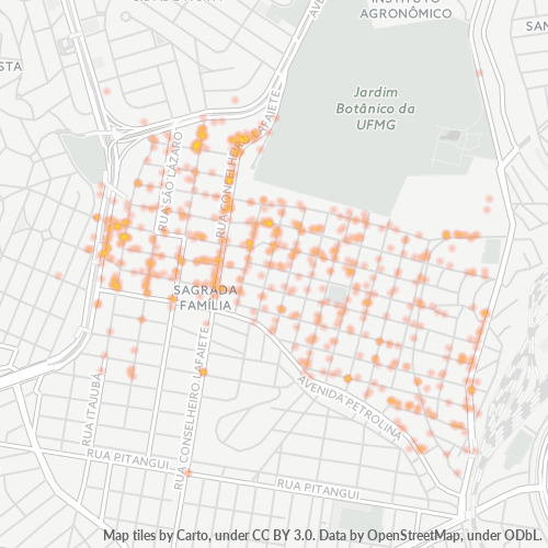 31035-000 Heatmap de Densidade da Empresa