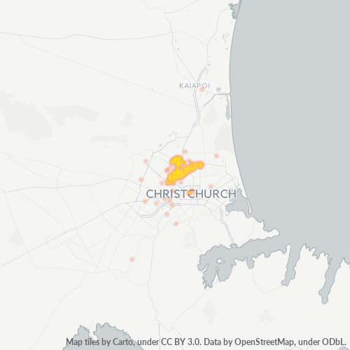 8052 Business Density Heatmap