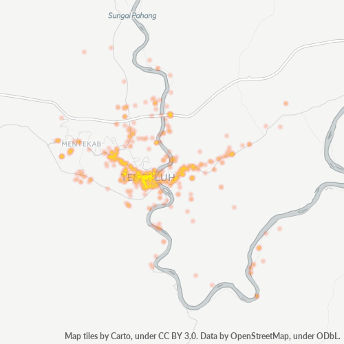 28000 Business Density Heatmap