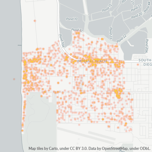91932 Business Density Heatmap