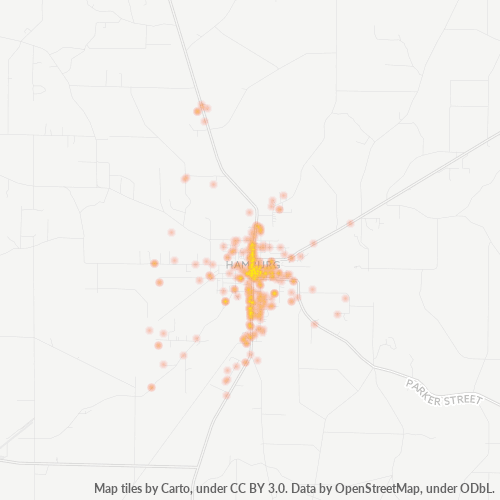 71646 Business Density Heatmap