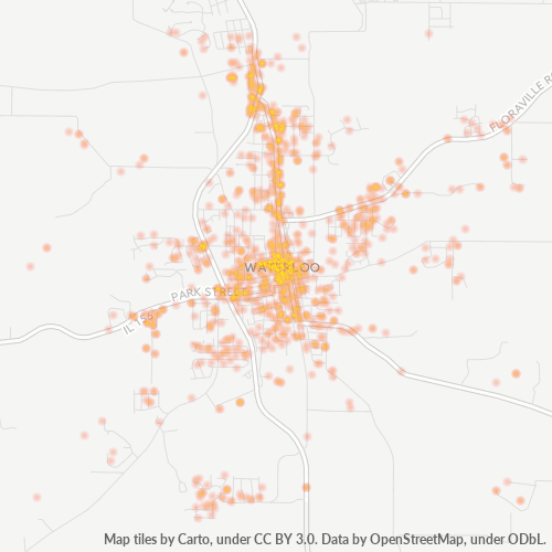 62298 Business Density Heatmap