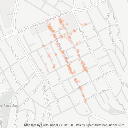 05616-000 Heatmap de Densidade da Empresa