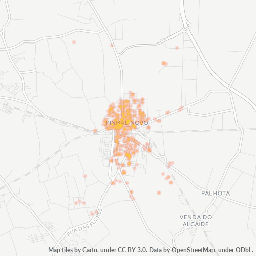 2955 Heatmap de Densidade da Empresa
