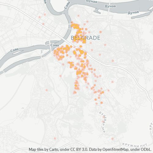 11040 Karta gustine preduzeća