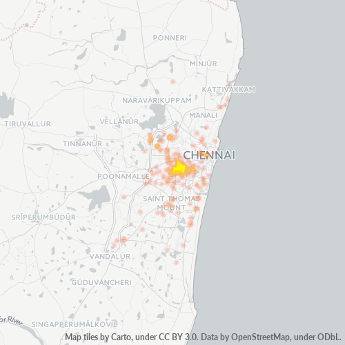 600094 Business Density Heatmap
