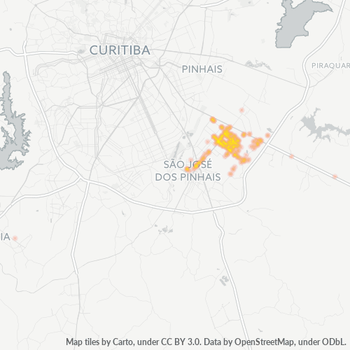 83065-000 Heatmap de Densidade da Empresa