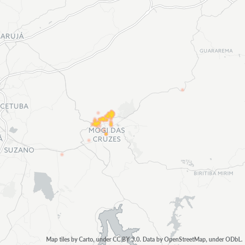 08775-000 Heatmap de Densidade da Empresa
