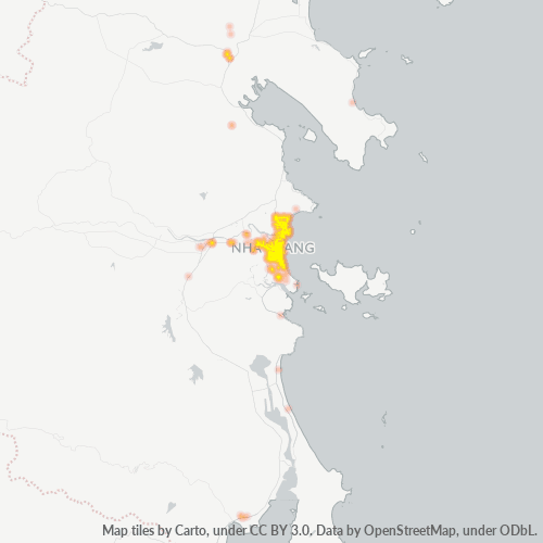 650000 Biểu đồ thang màu thể hiện Mật độ Doanh nghiệp 650000 Biểu đồ thang màu thể hiện Mật độ Doanh nghiệp
