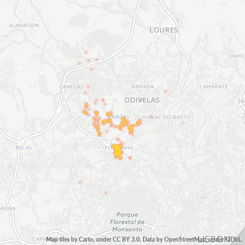 1675 Heatmap de Densidade da Empresa