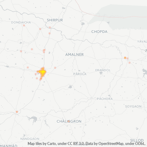 424001 Business Density Heatmap