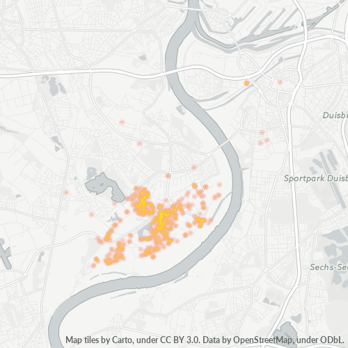 47229 Standortdichte-Heatmap