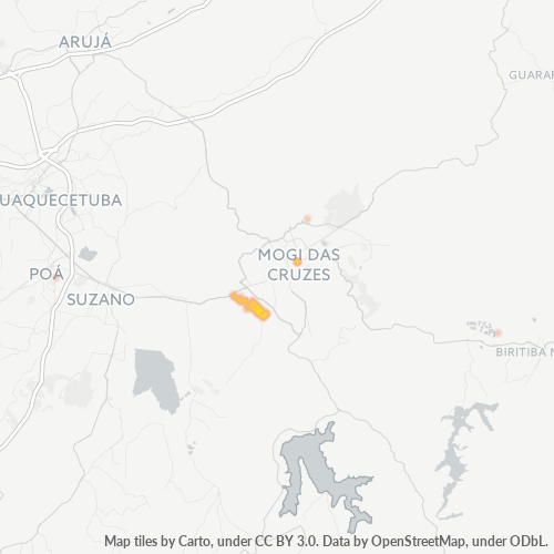 08742-000 Heatmap de Densidade da Empresa