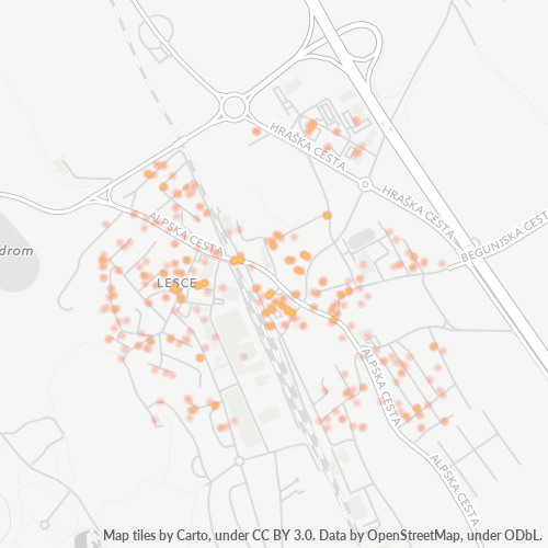 4248 Zemljevid gostote poslovanja